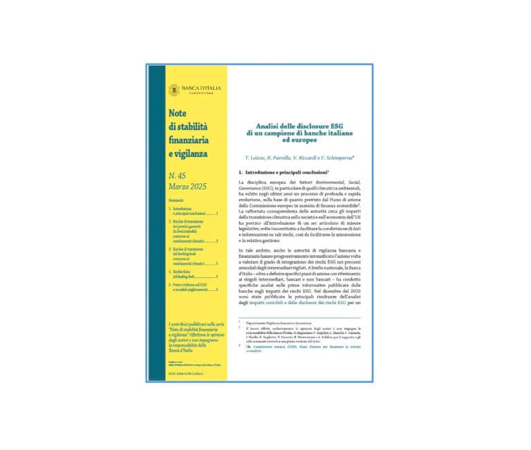 ESG disclosure