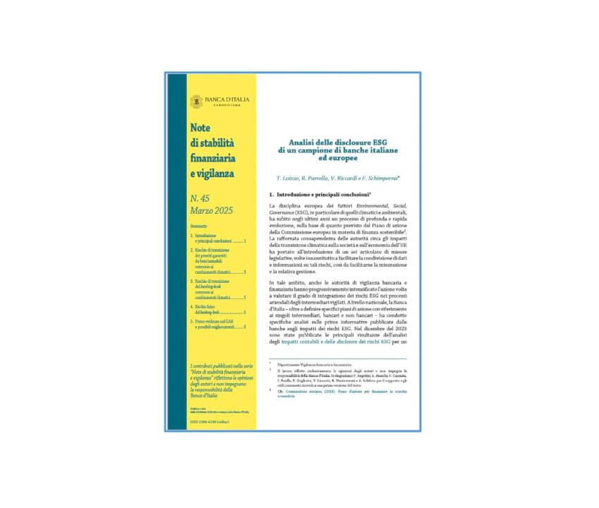 ESG disclosure