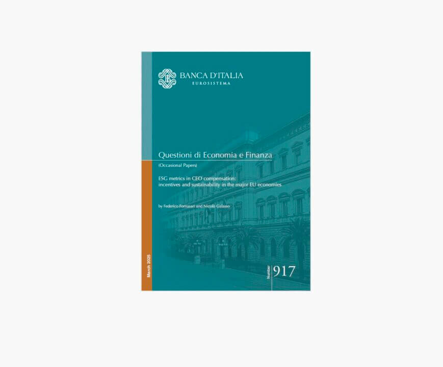 Remunerazione CEO e ESG