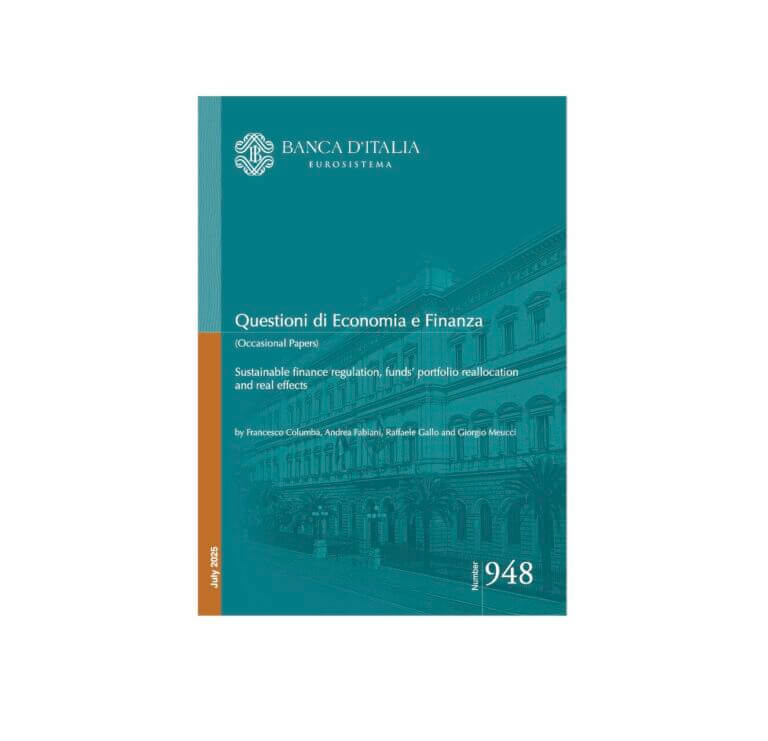 banca ditalia sfdr 2025