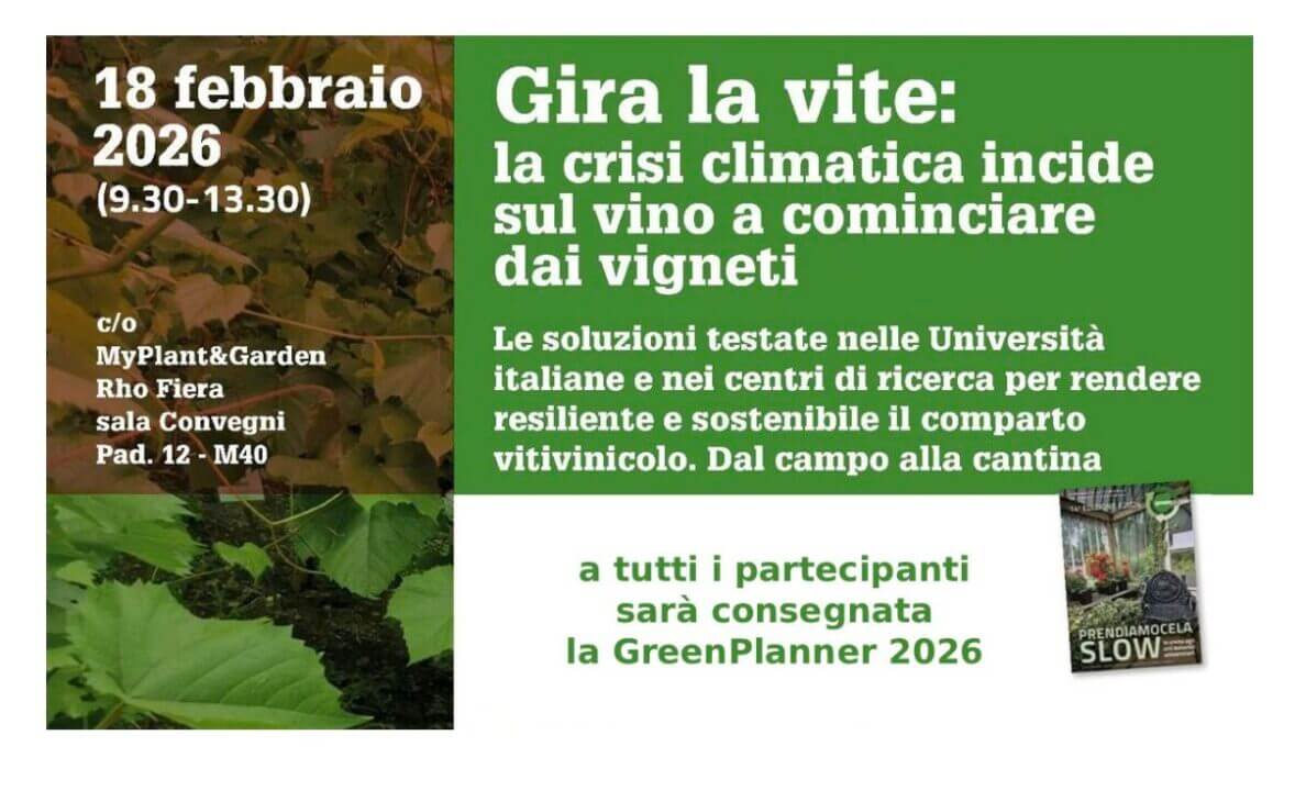 green planner vinicolo 2026 trento