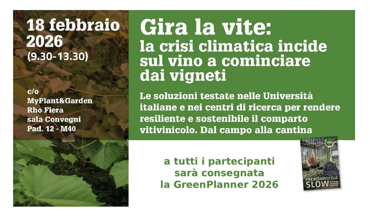 green planner vinicolo 2026 trento