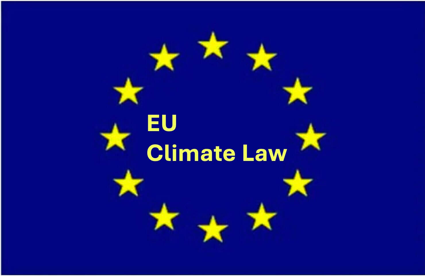 Nuovo target clima UE climate law