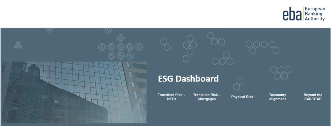EBA ESG DASHBOARD