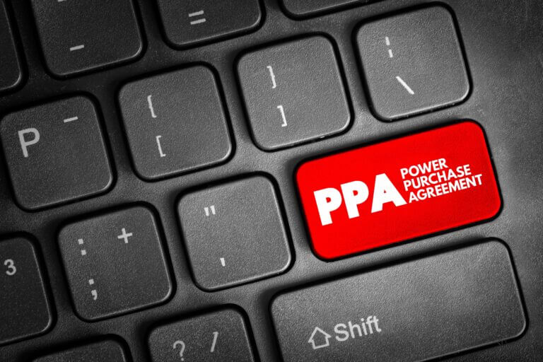 PPA Power Purchase agreement e industria