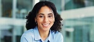 Happy,,Laptop,And,Portrait,Of,Businesswoman,In,Office,With,Confidence