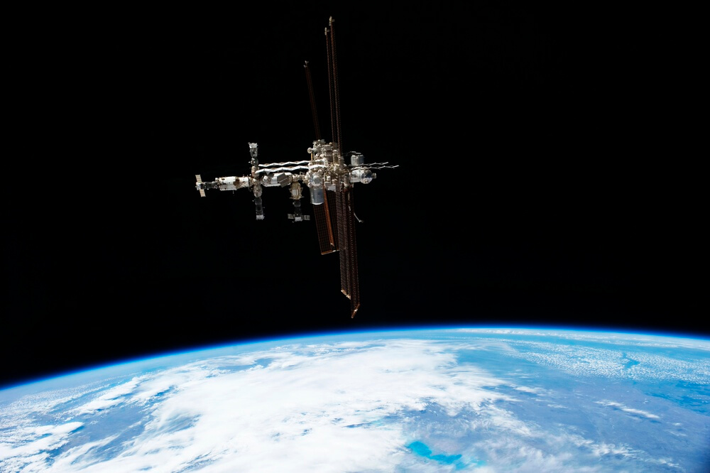 This,Picture,Of,The,International,Space,Station,Was,Photographed,From