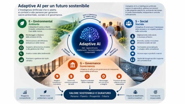 Adatpive AI e ESG: perché l'intelligenza artificiale si deve adattare alle aziende